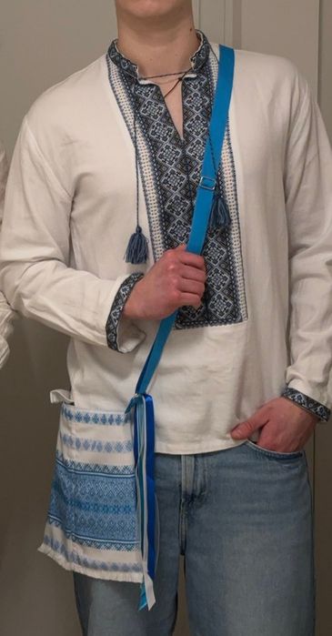 сумка посівальника або колядника через плече для жита