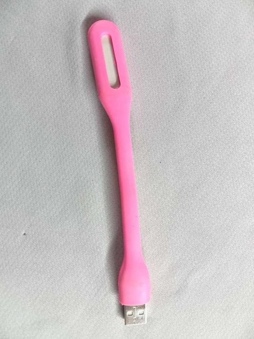 Гибкий LED Гибкий LED Светильник Лампа фонарик USB LED розовый