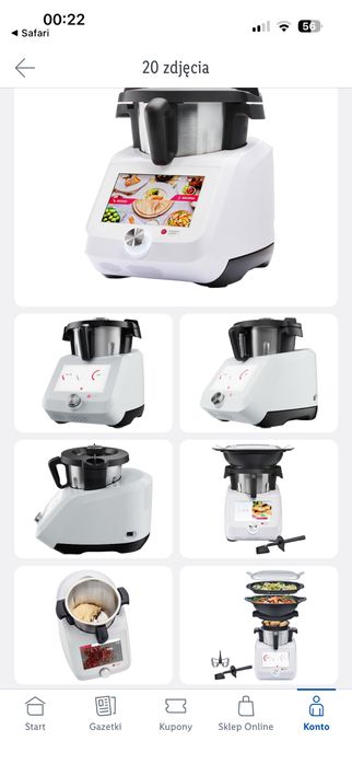 Silvercrest Monsieur Cuisine Smart – Lidlomix – stan bardzo dobry