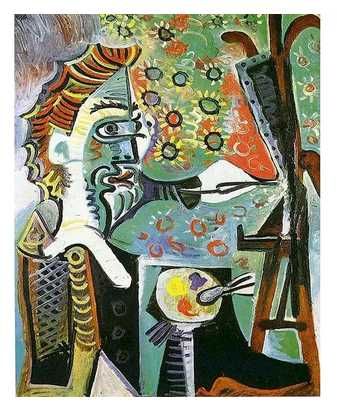 obraz do malowania po numerach 40x50 -* Picasso abstrakcja 567 *