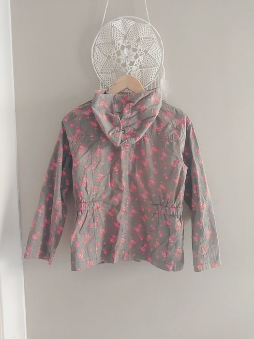Kurtka parka 146,152, 11-12 lat w kwiaty Pep&Co