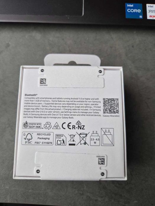 Нові навушники TWS Samsung Galaxy Buds 3 FE Black (SM-R420NZKASEK)