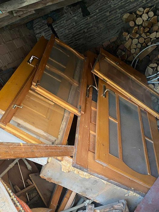 Двері з коробкою, вікна б/у