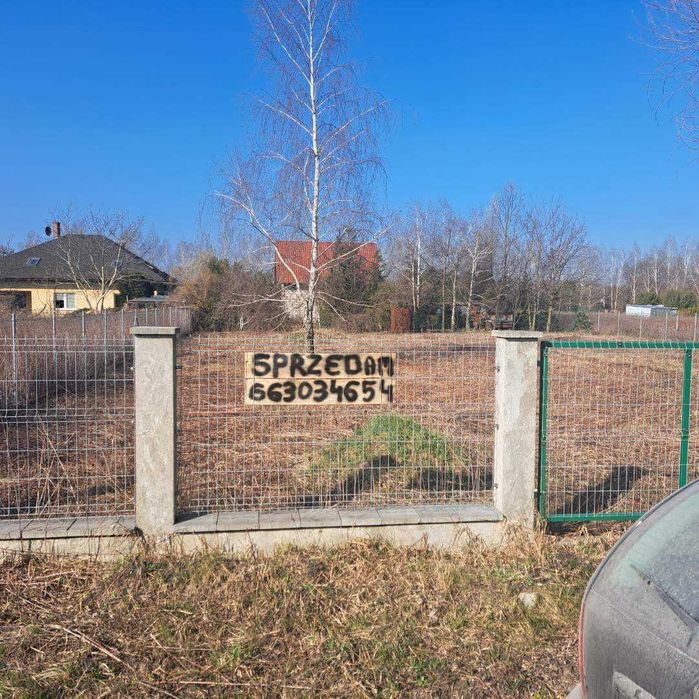 Sprzedam piękną działkę budowlaną w Brzozówce k/Torunia, 995m2