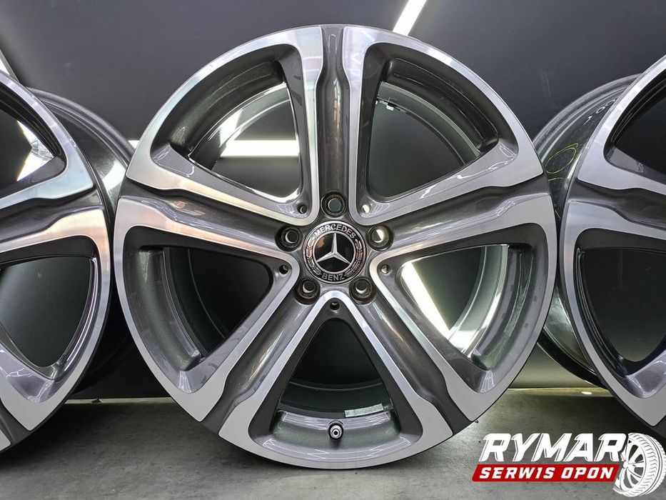 śląsk alufelgi 8x18 5x112 et38 oe mercedes komplet