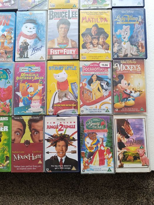 48 Cassetes VHS diversas