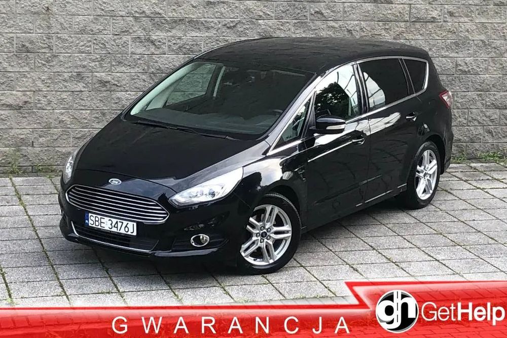 Ford S-Max 2.0 Diesel 180Ps_Navi_Tempomat_Parktronic_Grzana Szyba i Fotele_F.VAT