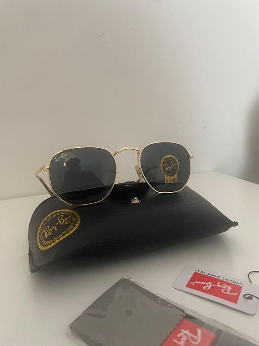 Óculos de Sol Ray-Ban – Novos com Estojo e Acessórios