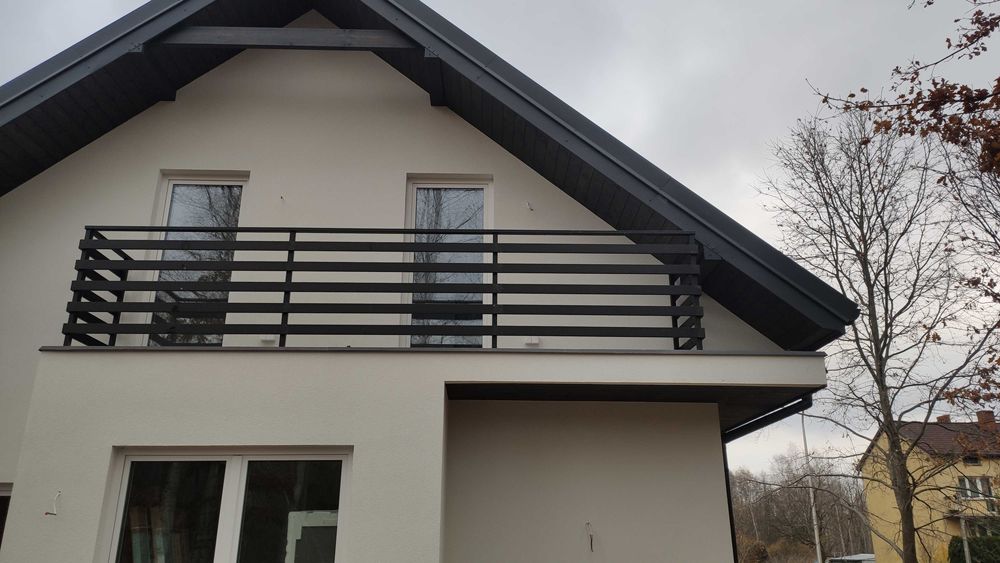 Balustrada balkonowa nowoczesna
