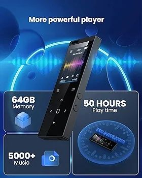 Dodosoul m800 odtwarzacz mp3 bluetooth 64gb