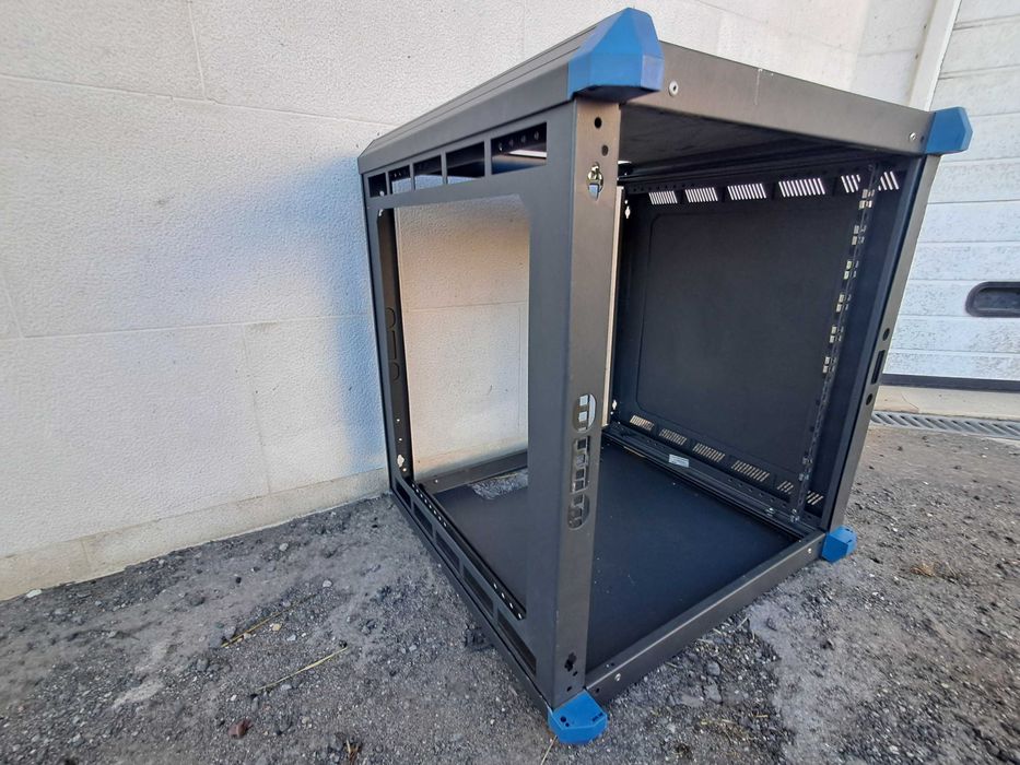 Bastidor Rack Infraestrutura comunicações mural 1/2 altura 12Us