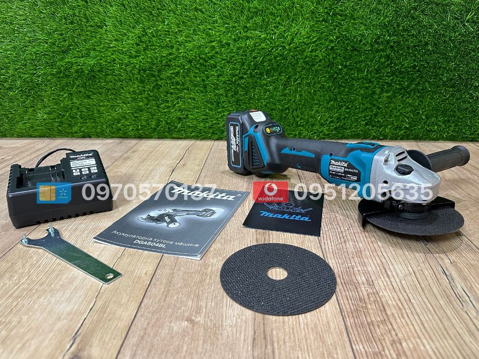 Набір 2/1 Makita Гайкокрут DTW500BL + Балгарка DGA504BL 36V 8Ah імпакт