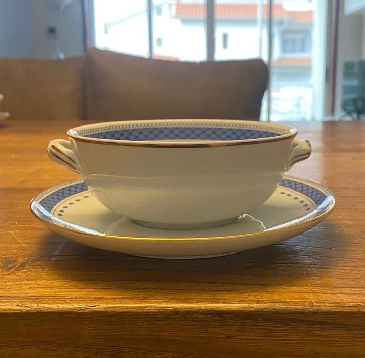 Conjunto de 11 chavenas consomé Vista Alegre -Cozinha Velha