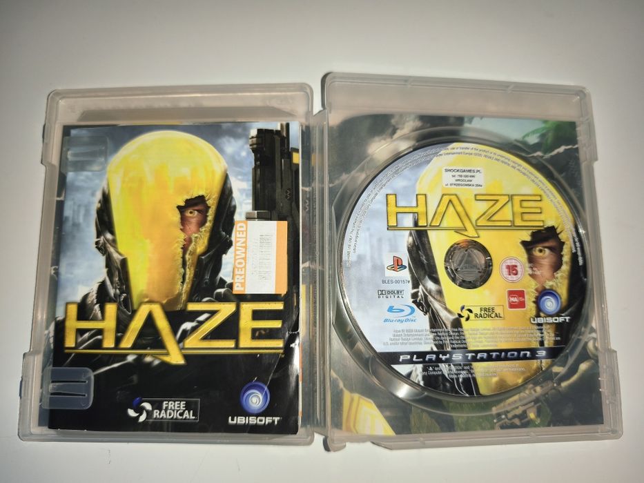 Gra Ps3 Haze gry PlayStation 3 Minecraft Lego Crash Mafia GTA V Sonic