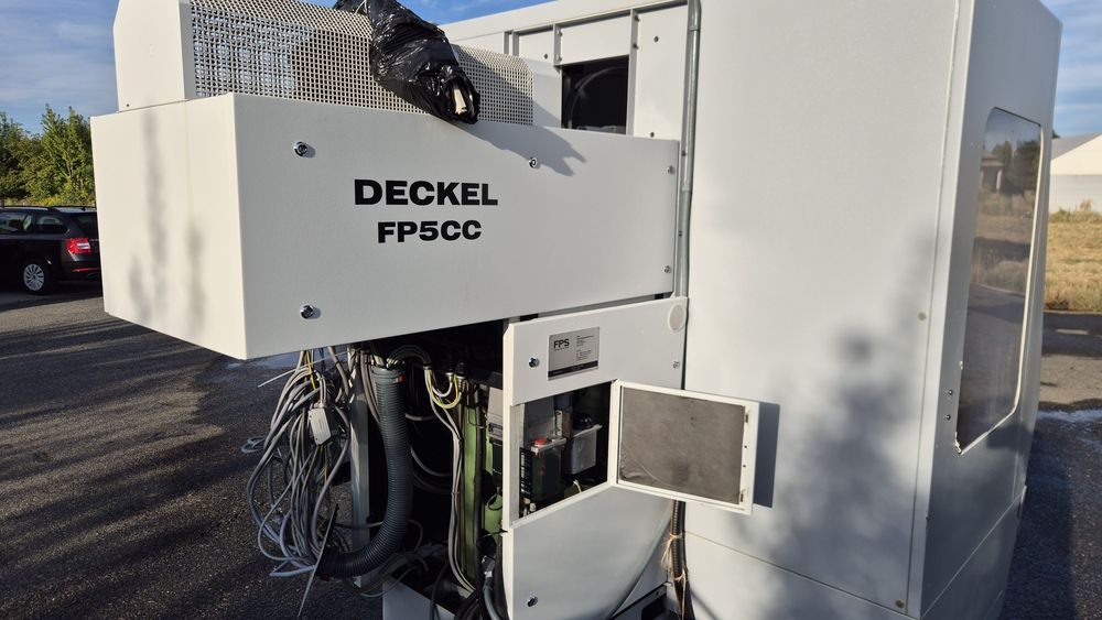 Frezarka CNC DECKEL FP5CC FP5 kompletna dokumenty