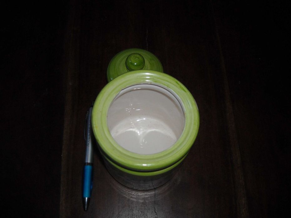 Pote frasco saleiro com vaca