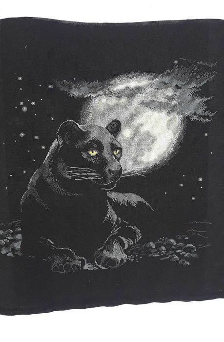 Вишита картина Пантера