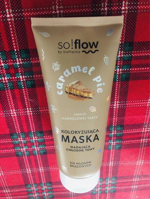 Maska koloryzująca do włosów brązowych So Flow Vis Plantis proteinowa