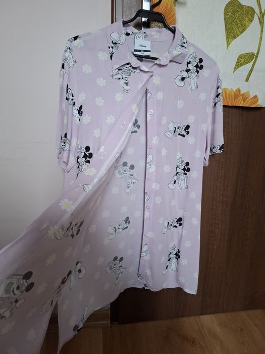 Różowa koszula z krótkim rękawem myszka Miki Disney M