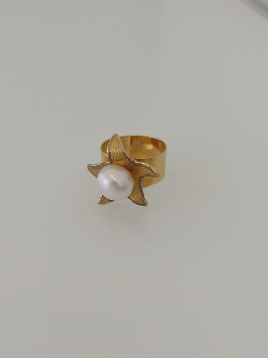 Anel em ouro de 19,2kt