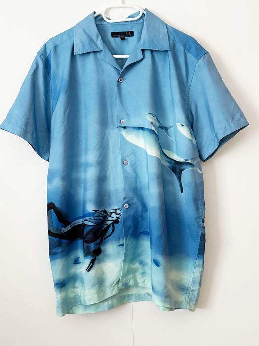 Koszula męska w stylu vintage z początku lat 2000 Whispering Smith, L