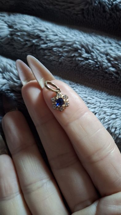 Серебряная подвеска.