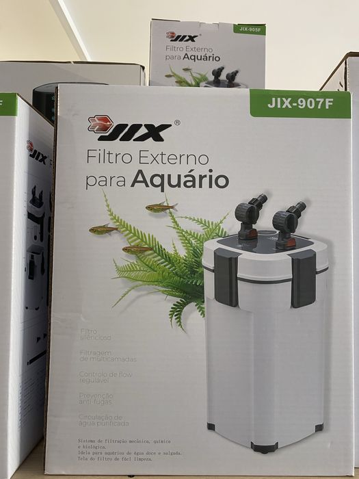 Filtro externo para aquário