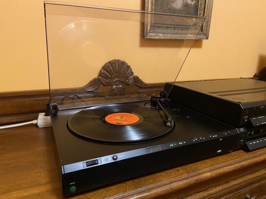 gramofon Braun Atelier P3, direct drive, quartz, automat dual, ortofon