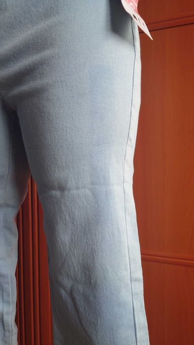 rybaczki jeansowe na gumce Janina nowe 3/4 rozmiar 36