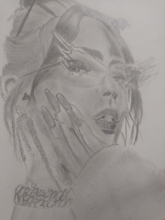 Faço pequenos desenhos