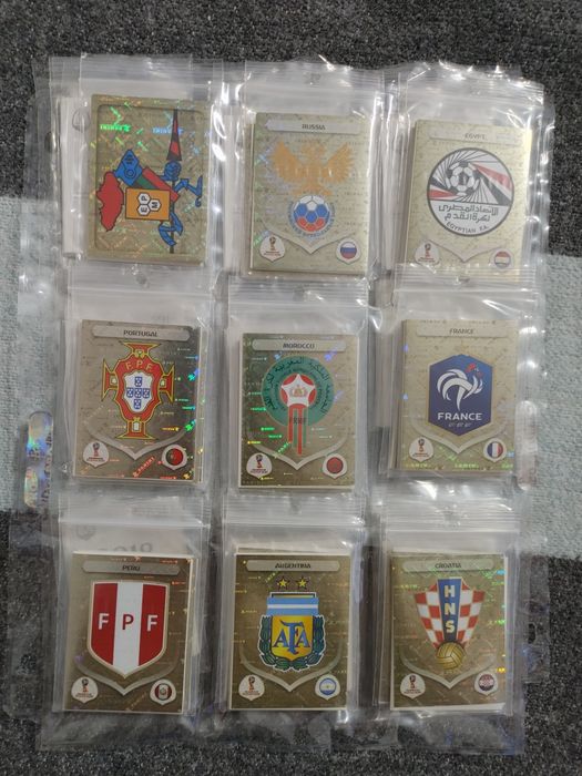 Álbum Panini FIFA World Cup Rússia 2018 + Update Set Oficial + Cromos | Excelente Estado