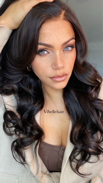 Lace Front Wig Castanho Natural – 100% Cabelo Humano