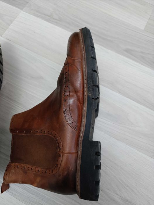 Черевики ботінки чоловічі шкіряні Clarks розмір 43
