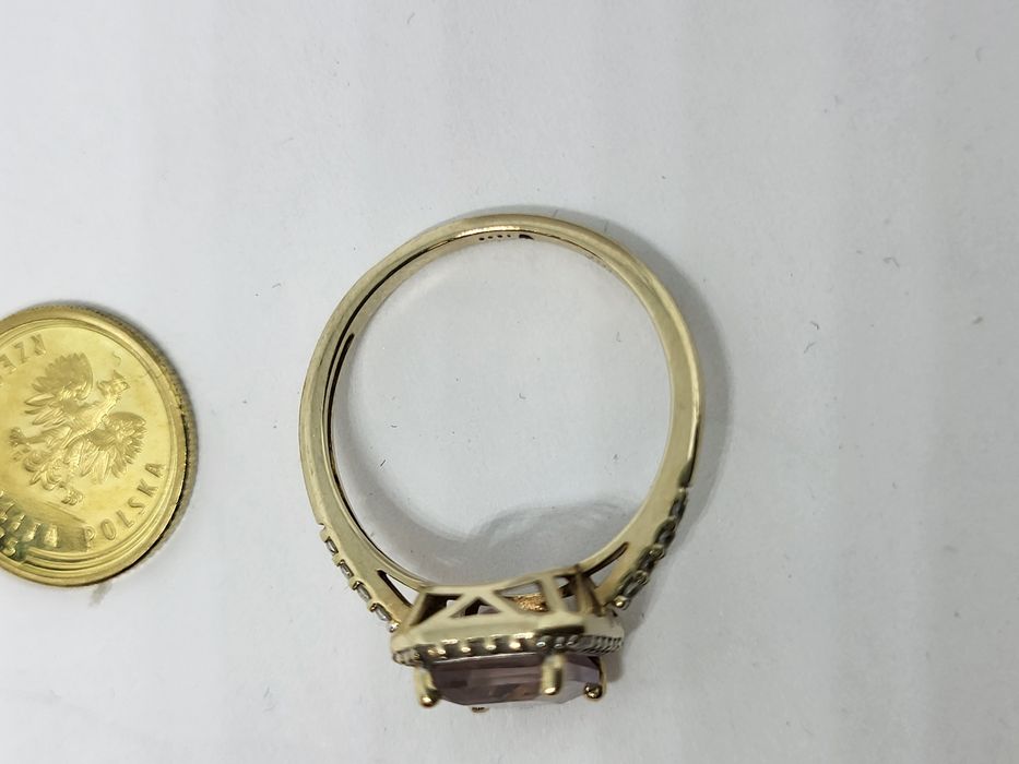 Pierscionek 14K 585 2,74g r16 Komis Madej Gorlice