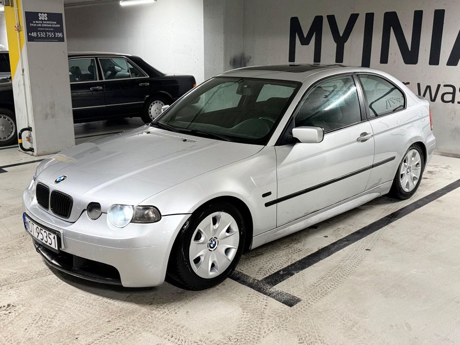 BMW E46 Compakt 1.8 Gaz M pakiet Gwint  Xenon  dyfer spaw
