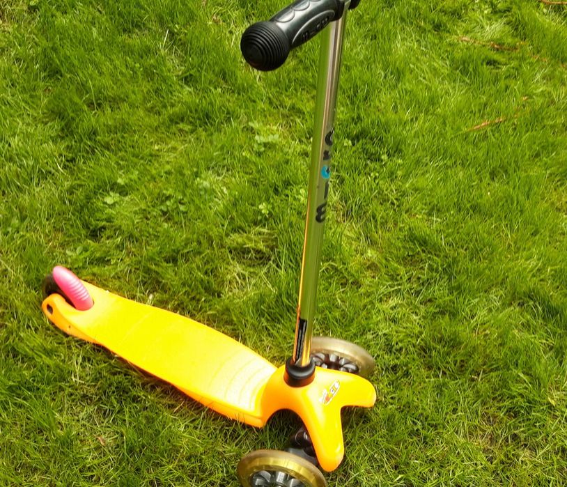 HULAJNOGA dziecięca pomarańczowa MICRO Mini