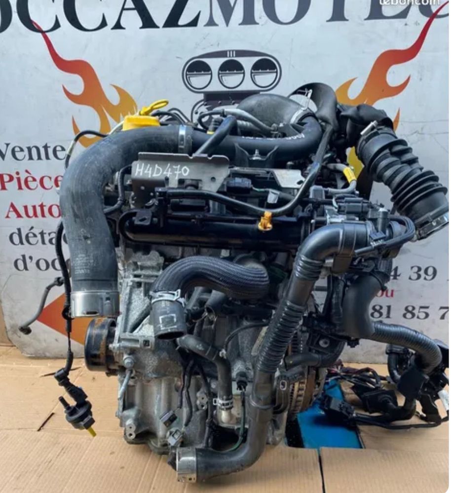Motor Renault Clio V / Nissan Micra 1.0 TCe 90cv H4D470 com garantia