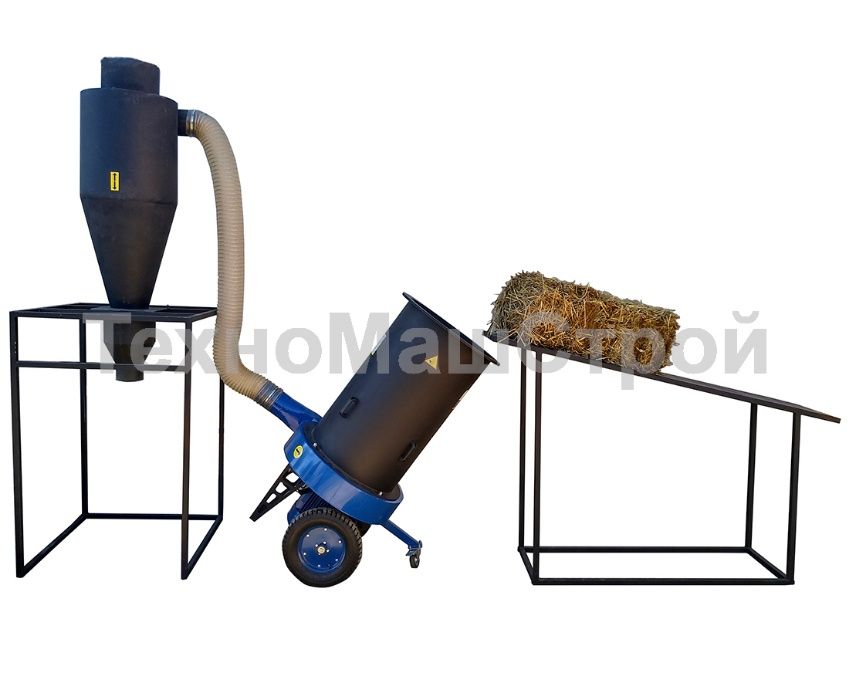 Універсальний подрібнювач сіна, соломи, комишу, лушпиння ДР-500/1000