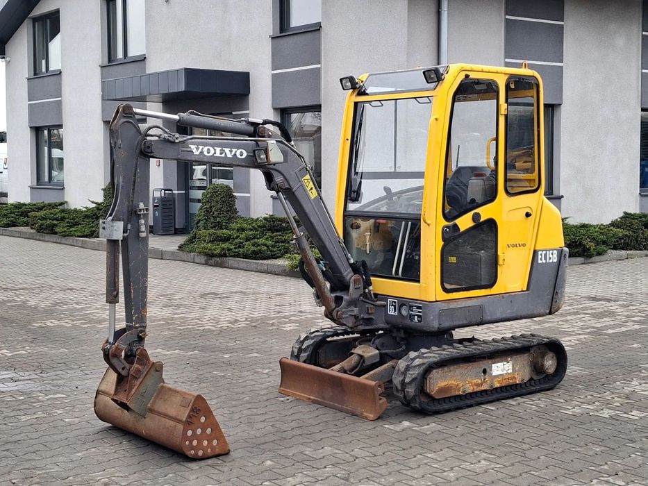 Volvo EC 15 B  szybkozłącze