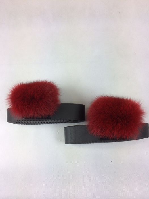 Klapki z futrem ,futrzaki,koturny