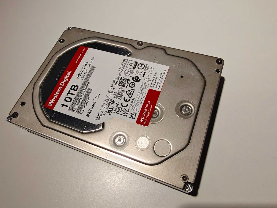 Dysk WD Red Plus WD101EFBX 10TB NAS