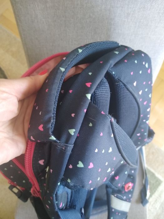 tornister wyprofilowane plecy