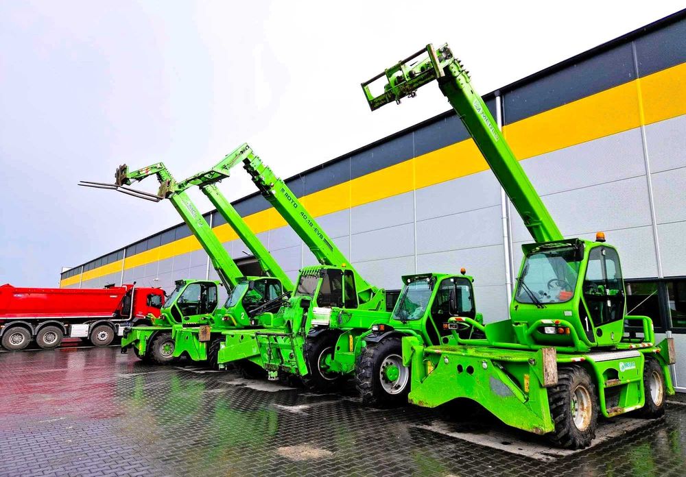 Wynajem ładowarka teleskopowa Usługi zwyżka Usługa Merlo z operatorem