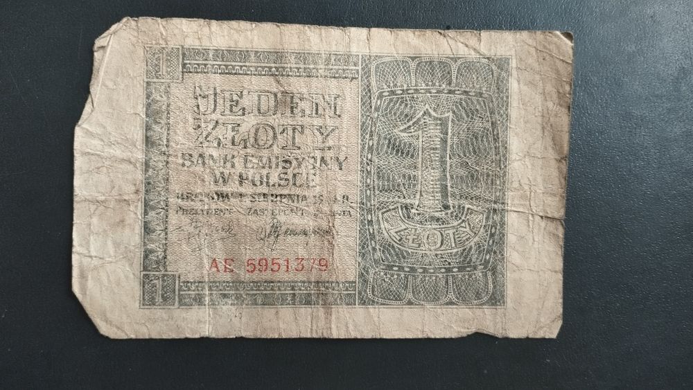 1 złoty 1941 roku