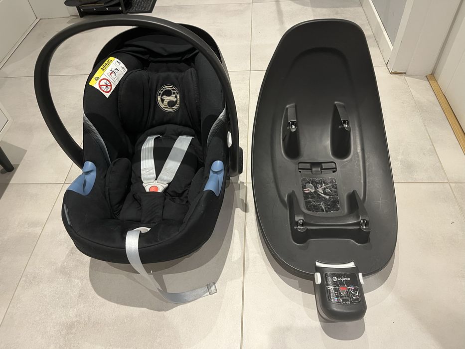 Wozek 3w1 gondola + spacerówka Muuvo Slick 2.0 + fotelik wraz z bazą do samochodu