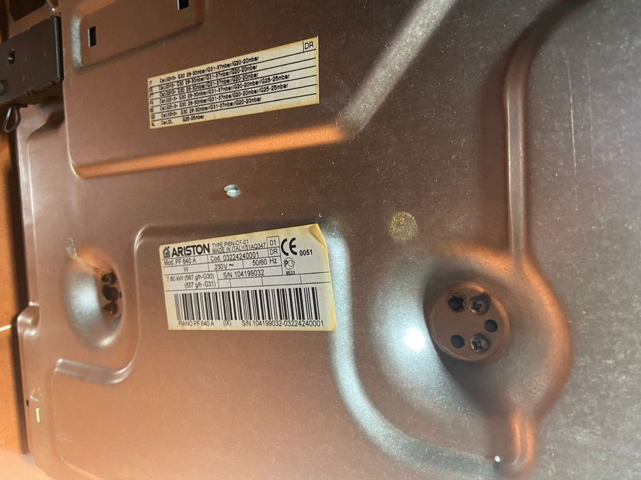 Placa de gás Ariston PF640A