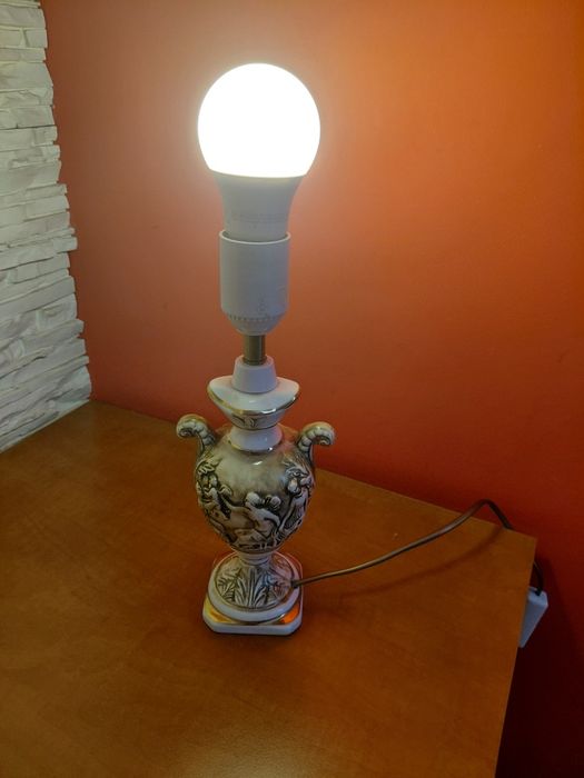 Lampka nocna włoska Capodimonte