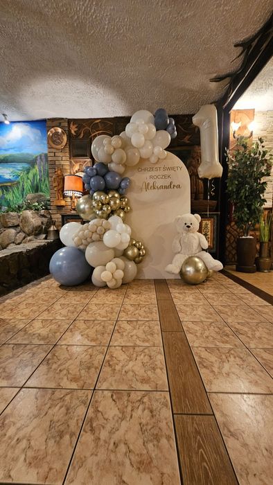 Ścianka dekoracja balony