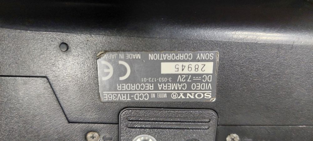Kamera Sony CCD-TRV36E