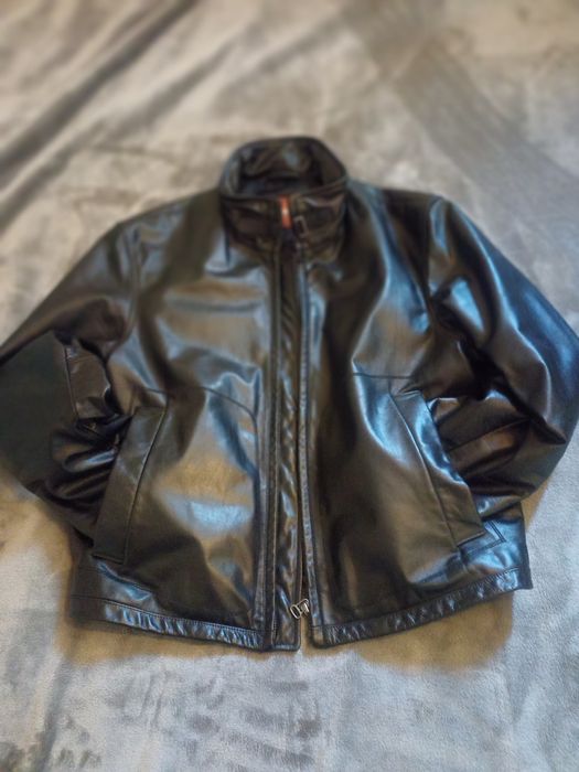 Casaco em Pele Hugo Boss